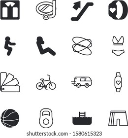 sport vector icon set such as: careful, active, fun, basketball, yacht, foot, boxer, speed, transport, navigation, courier, person, vessel, protection, ride, culture, van, shorts, road, cruise