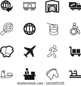 Sport Vector Icon Set Such As: Tourism, Airport, Horse, International, Race, Whey, Gainer, Garage, Fight, Powder, Handicap, Customs, Head, Door, Technology, Athlete, Carriage, Flight, Van, Sky