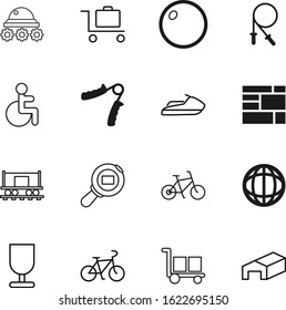 sport vector icon set such as: set, trade, car, leisure, button, object, boat, invalid, human, nasa, person, wagon, pilates, logistics, game, find, suitcase, steel, disabled, aerobic, round, ride