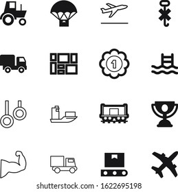 sport vector icon set such as: warning, summer, cup, vacation, carriage, honor, body, container, wheelbarrow, passenger, template, gift, rail, round, courier, speed, manufacturing, transparent, lines