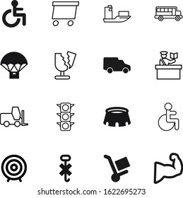 sport vector icon set such as: logistics, police, yacht, man, fork, team, regulation, ship, green, shadow, opportunity, mail, field, hooks, hook, auto, bus, stoplight, postal, soccer, check, do