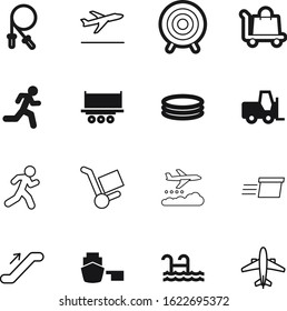 Sport Vector Icon Set Such As: Guide, Open, Focus, Beach, Departure, Ocean, Clouds, Ship, Logo, Gift, Wave, Image, Jump, Take, Estate, Exercise, Old, Luxury, Step, Escalate, Fragile, Success, Mall