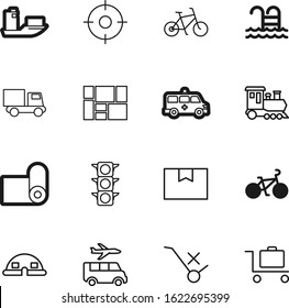 sport vector icon set such as: heavy, empty, freight, carton, fast, red, track, auto, post, lifestyle, gift, accident, icons, pool, strategy, trailer, stop, do, focus, trip, old, blue, clinic, style
