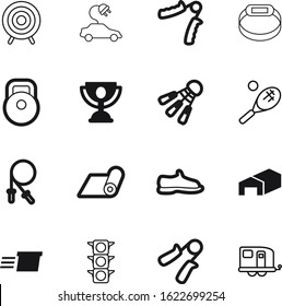 sport vector icon set such as: event, industry, light, target, shoes, electronic, heart, snickers, mat, danger, clothing, energy, snikers, band, service, electro, diet, shape, shuttle, device