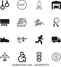 sport vector icon set such as: award, access, style, gyroscooter, garage, sneaker, customs, set, top, body, lorry, back, button, cartoon, house, winner, banner, round, industry, warning, view