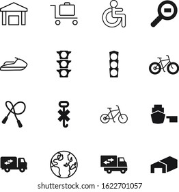 sport vector icon set such as: luxury, pack, do, planet, person, beautiful, sphere, commercial, wave, wheelchair, lake, lifestyle, baggage, terminal, skip, accessible, outline, geography, earth, fast
