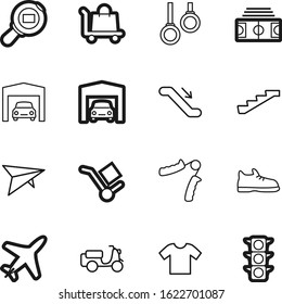 sport vector icon set such as: leisure, rings, adventure, airplane, exercise, moped, semaphore, plane, scooter, walkway, hobby, strong, tshirt, steel, football, way, gumshoes, truck, outline, summer