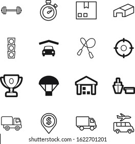 sport vector icon set such as: pin, clip, map, champion, destination, dollar, shape, set, simple, award, traffic, freight, taxi, prize, athletic, focus, trophy, training, clock, race, garage