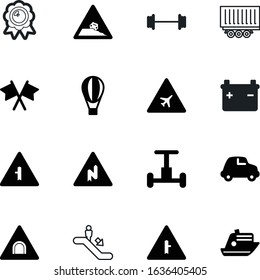 sport vector icon set such as: lorry, finish, ribbon, victory, dumbbells, steep, cargo, abrupt, sea, weight, descent, airliner, office, crossing, scooter, medical, gold, moving, air, container