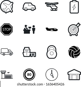 sport vector icon set such as: activity, people, warning, street, construction, courier, copter, ton, highway, fast, electric, mass, spin, rotate, kettle, crime, vessel, stop, kg, school, security