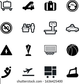 sport vector icon set such as: passport, red, college, logo, driving, information, junction, world, shipment, crime, handle, healthy, patrol, mobile, logistics, cop, workout, highway, check
