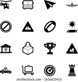 sport vector icon set such as: parking, blue, leadership, propeller, railway, award, level, building, flight, motor, reward, carpet, information, station, fast, winner, opportunity, football, bus