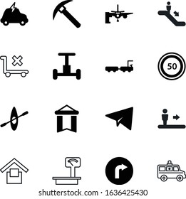 sport vector icon set such as: ax, cartoon, time, baggage, help, way, truck, unit, accident, hour, river, outdoor, forbidden, eco, weight, left, origami, scooter, medicine, pennant, paddle, street