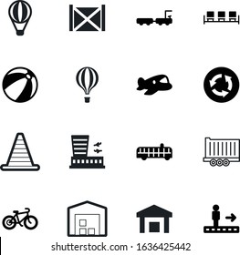 sport vector icon set such as: obstacle, danger, alert, belt, automobile, yellow, real, play, service, colorful, jet, commercial, trailer, logistics, atc, propeller, left, row, stop, machinery
