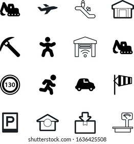 sport vector icon set such as: unit, handle, axe, success, weather, rock, escalate, scale, 40, weight, highway, crosswind, logo, staircase, human, water, uk, male, limit, aviation, airplane, triangle