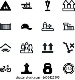 sport vector icon set such as: lift, textile, bodybuilding, bicycle, team, color, bob, structure, flag, limit, aviation, banner, street, motion, export, crane, public, gym, pool, art, limitation