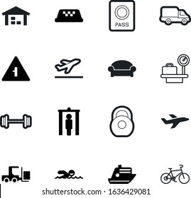 sport vector icon set such as: electric, inspection, warning, junction, iron, power, break, chair, passport, forklift, blue, lifestyle, auto, document, people, logo, outdoor, balance, limit