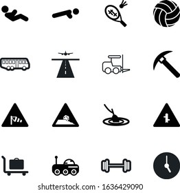 Sport Vector Icon Set Such As: Air, Tennis, Push, Distribution, Planet, Forklift, Crash, Red, Mobile, Trolley, Industry, Baggage, Roadside, Fisherman, Weight, Diesel, Office, Racket, Station