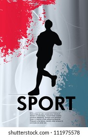 Ilustración vectorial deportiva