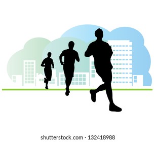 Ilustración vectorial deportiva