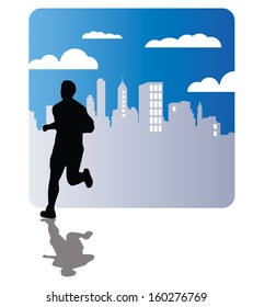 Ilustración vectorial deportiva