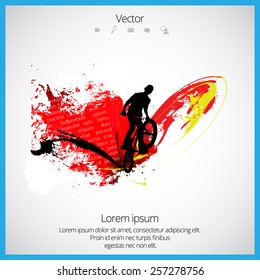 Ilustração de vetor de esporte