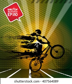 Ilustración vectorial deportiva