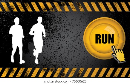 Ilustración vectorial deportiva