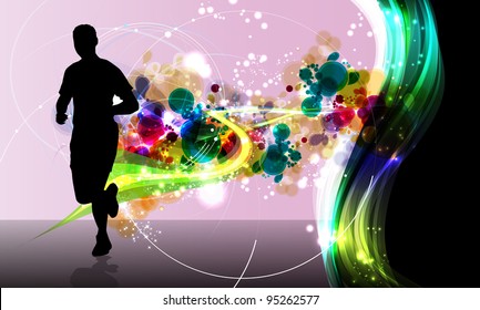 Vektorgrafik Sport