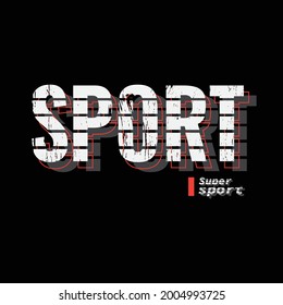 Ilustración vectorial y tipografía deportiva, perfecta para camisetas, carteras, impresiones, etc.