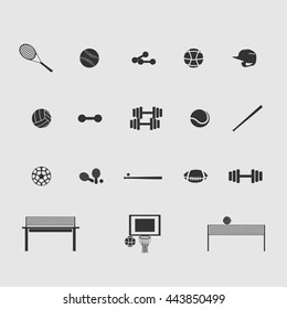 sport vector image set of new drawing
