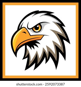 Sport vector logo eagle, eagle icon, eagle head, vector.