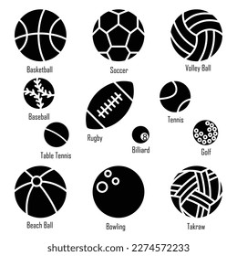 Sport vector set. Suitable for exercise icon, sign or symbol.