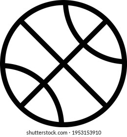 sport vector thin line icon