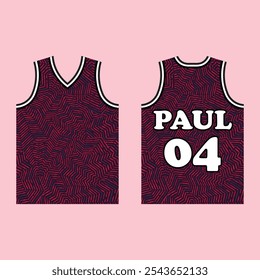 Sport Vector T-shirt design template for playing 