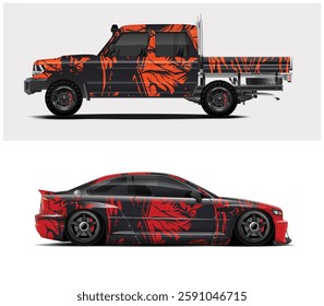  sport vector  vehicle wrap design