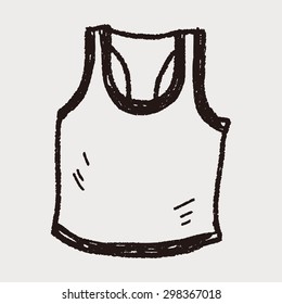 sport vest doodle