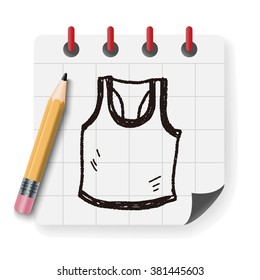 sport vest doodle