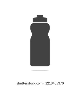 Sport Water Bottle Icon Vector