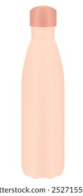 Sport water bottle. vector illustration