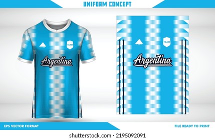 Sport Wear uniform concept Argentina