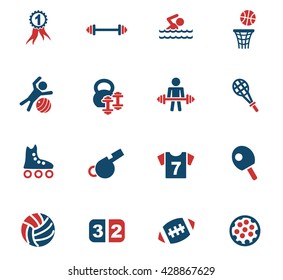 sport web icons for user interface design