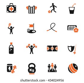 sport web icons for user interface design