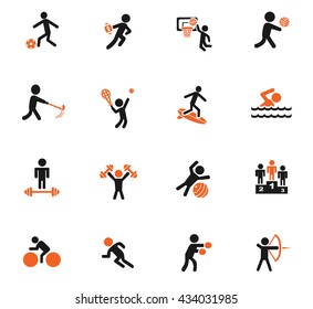 sport web icons for user interface design