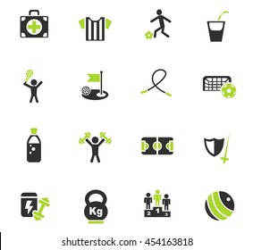 sport web icons for user interface design