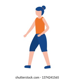 sport woman activity