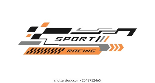 Sport wrap racing stripes car sticker vinyl decal graphic