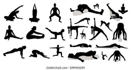 Sport and yoga set