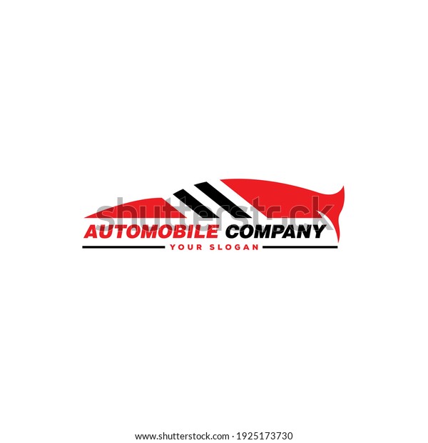 Sportcar logo vector template. Car and\
Motorcycle type icons set. Variants of the model automobile and\
motor body silhouette for the web with the\
title.
