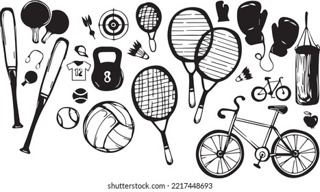 Sportgeräte, auch Sportartikel genannt, sind die Werkzeuge, Materialien, Kleidung und Ausrüstung, die für den Wettbewerb in einem Sport verwendet werden und variieren je nach Sport.